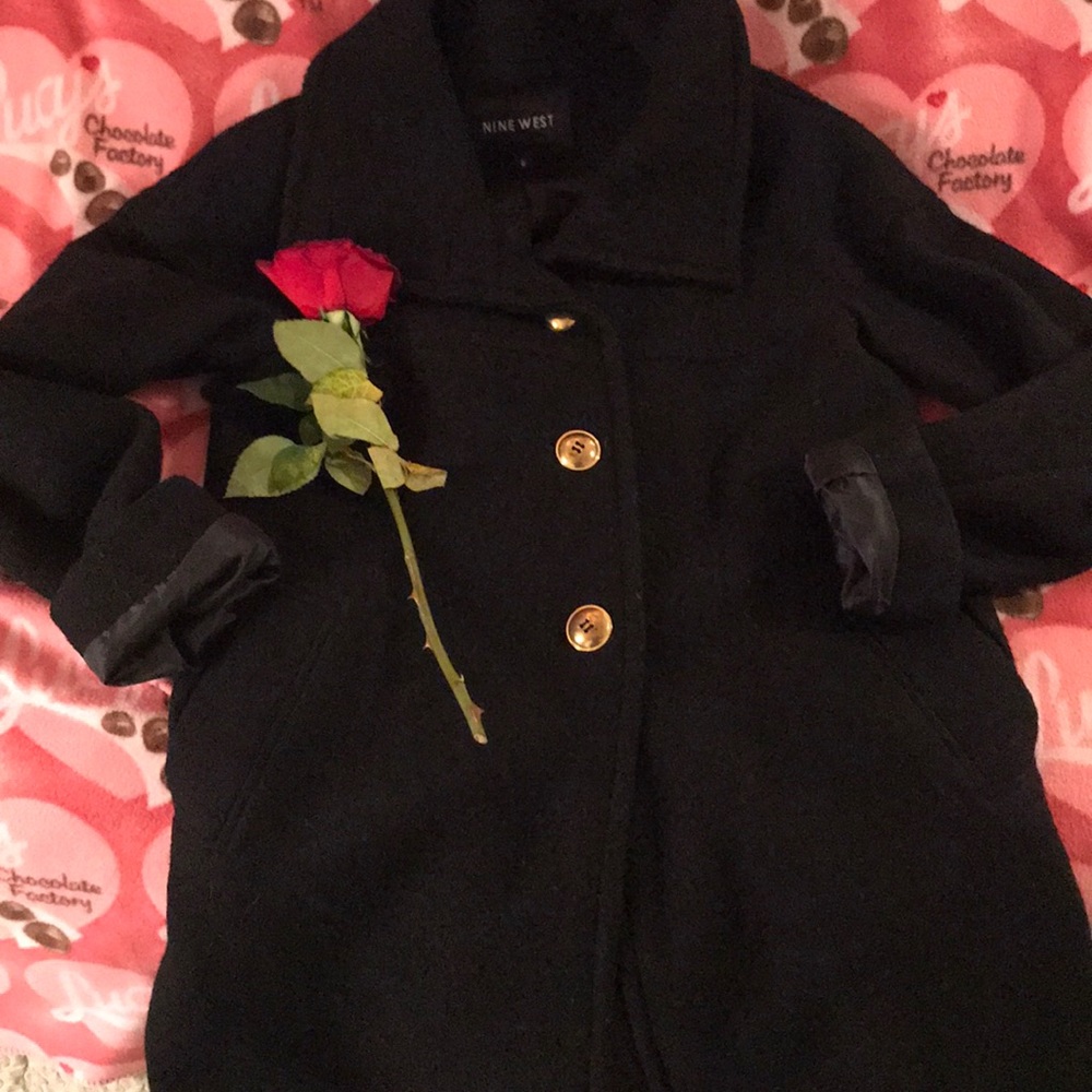 Black winter coat